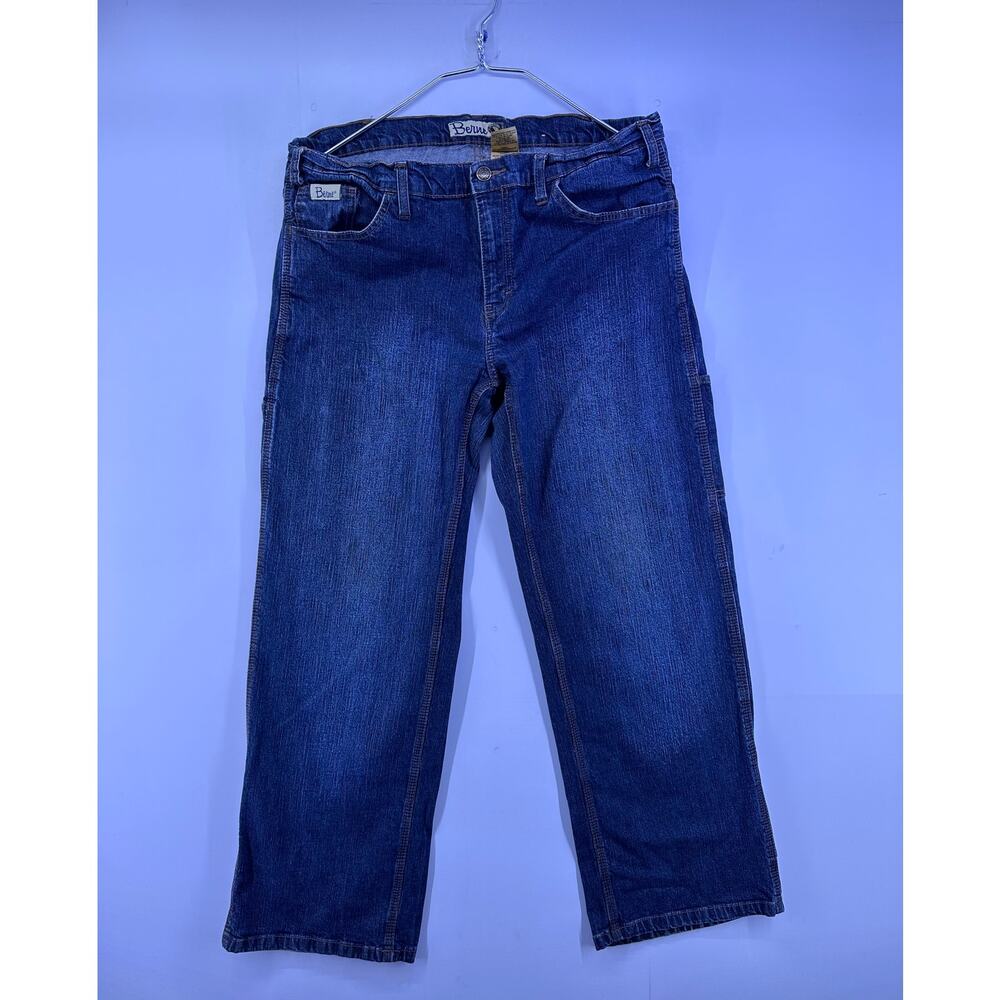 Berne Women’s Blue Carpenter Jeans Size 16